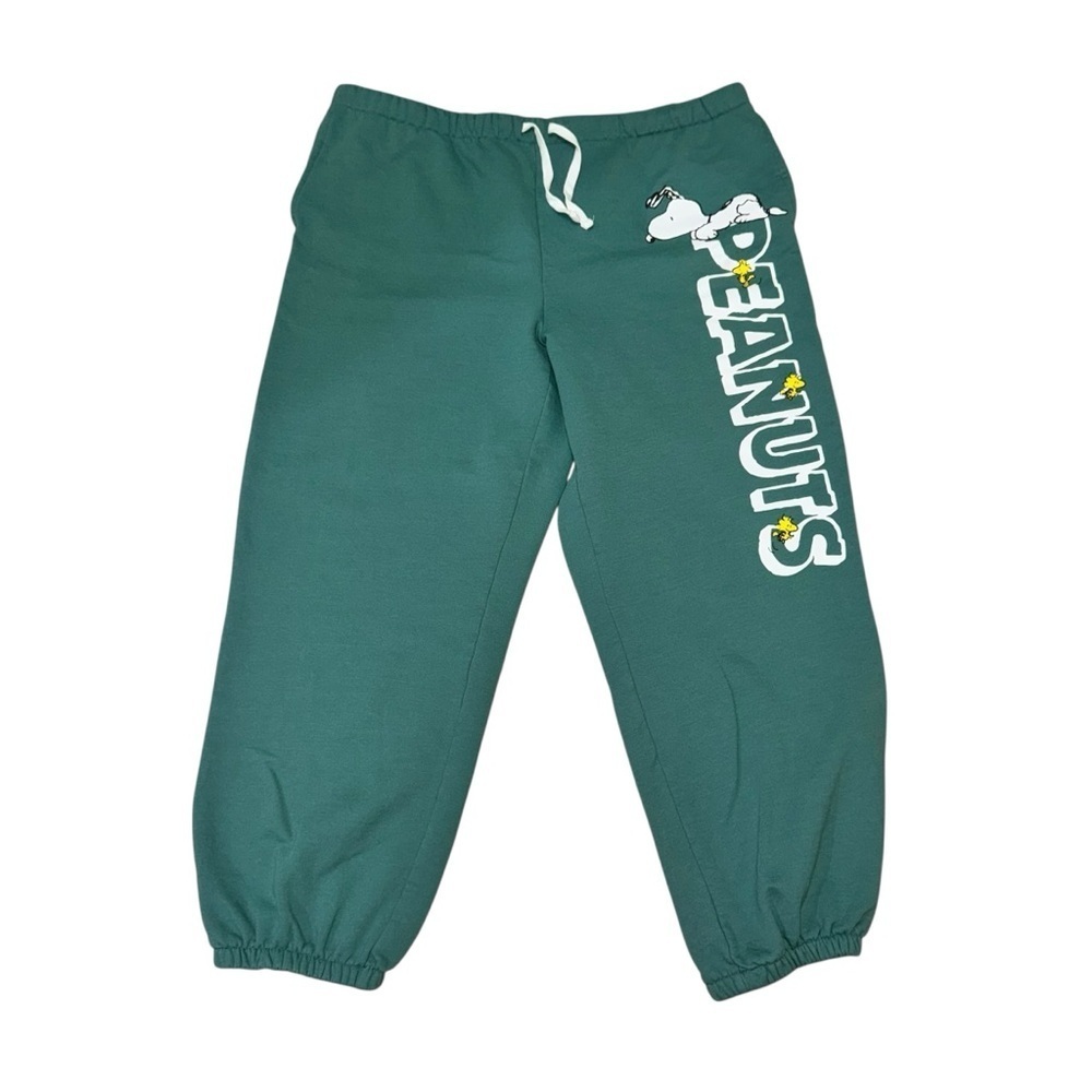 Peanuts Women's Junior Size XXL / 19 Joggers Sweatpants Snoopy Woodstock